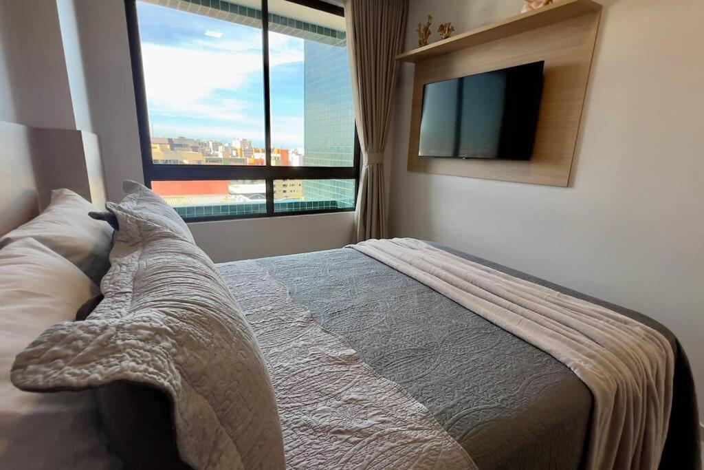 Smart 1103 Na De Ponta - Piscina - Academia - Ar Na Sala - Coworking - A 200m Da Maceio (Alagoas)
