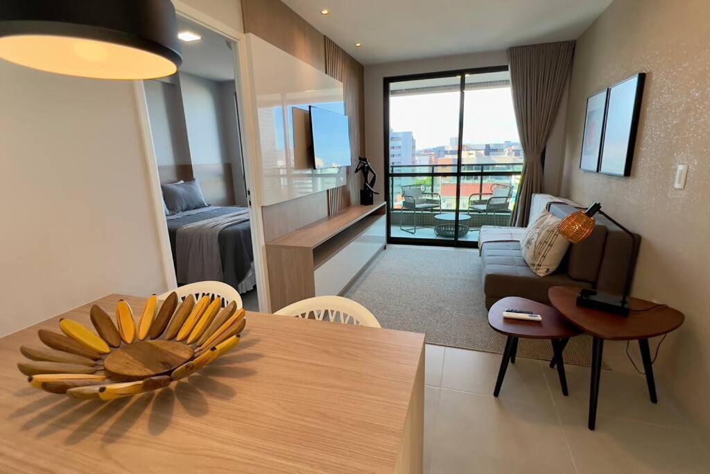 Smart 1103 Na De Ponta - Piscina - Academia - Ar Na Sala - Coworking - A 200m Da * Maceio (Alagoas)