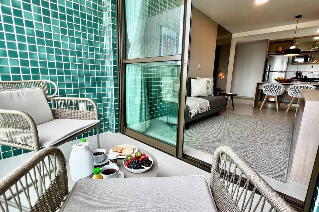 Smart 1103 Na De Ponta - Piscina - Academia - Ar Na Sala - Coworking - A 200m Da Apartment Maceio (Alagoas)