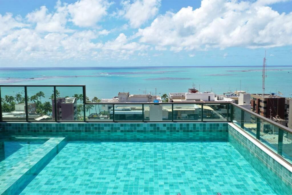 Smart 1103 Na De Ponta - Piscina - Academia - Ar Na Sala - Coworking - A 200m Da * Maceio (Alagoas)