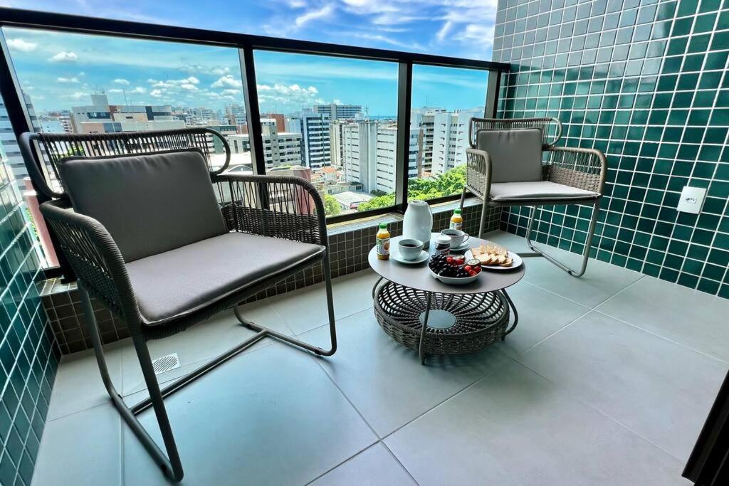Apartment Smart 1103 Na De Ponta - Piscina - Academia - Ar Na Sala - Coworking - A 200m Da Maceio (Alagoas)