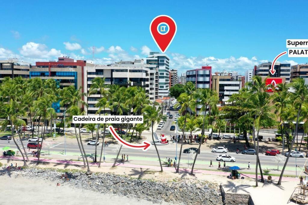 Smart 1103 Na De Ponta - Piscina - Academia - Ar Na Sala - Coworking - A 200m Da *